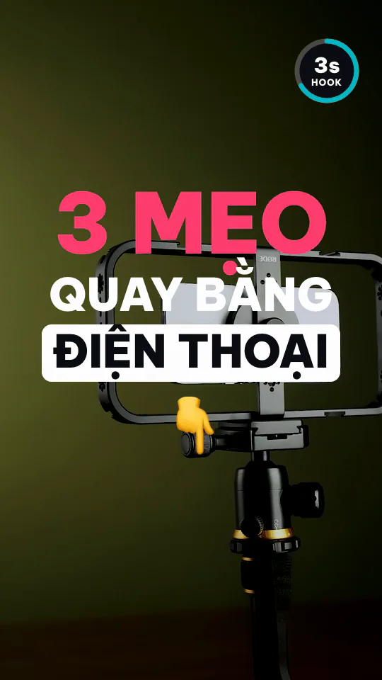 Video mẫu: Hook 3 giây đầu