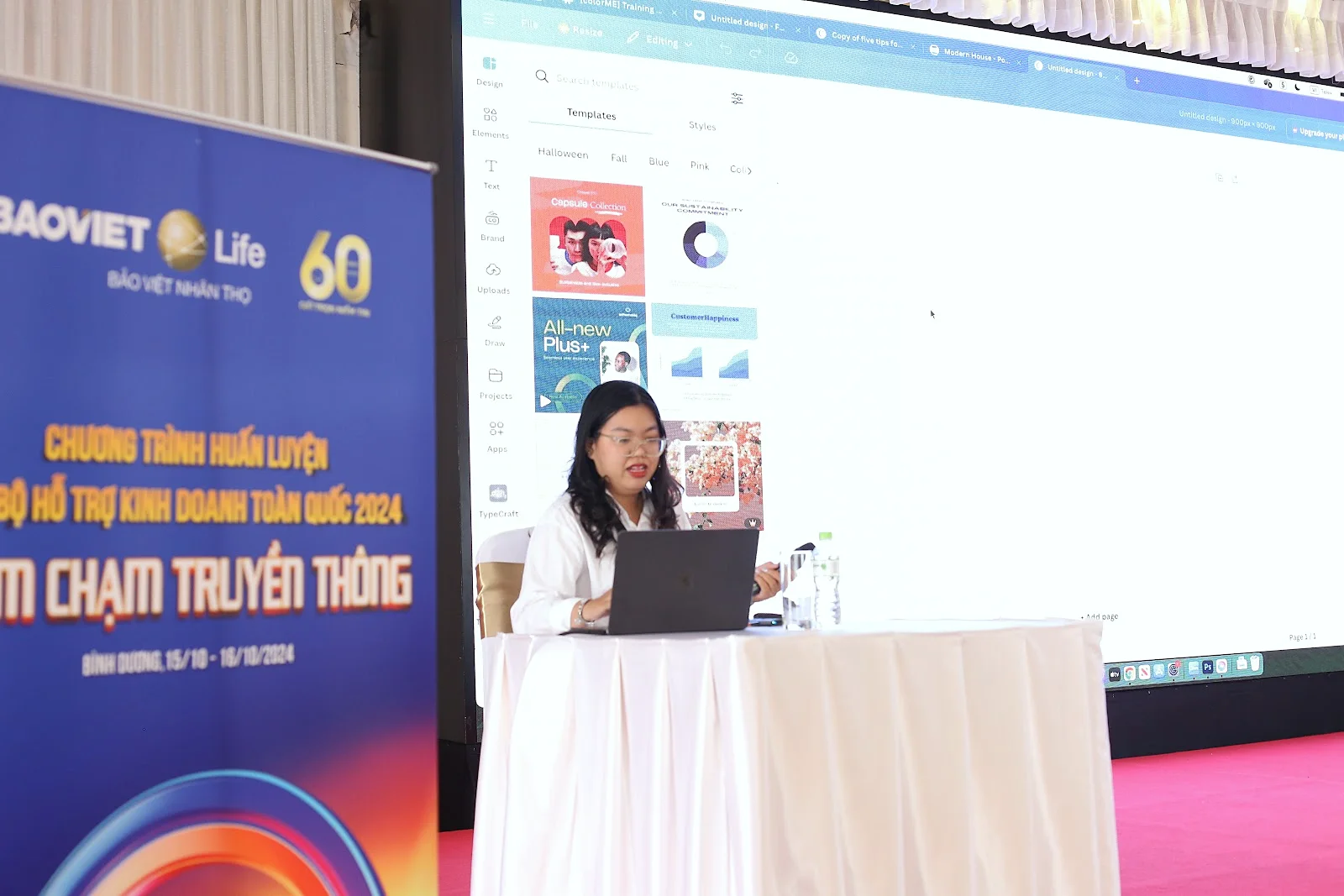 Hướng dẫn Canva cho nhân sự Bảo Việt Nhân thọ