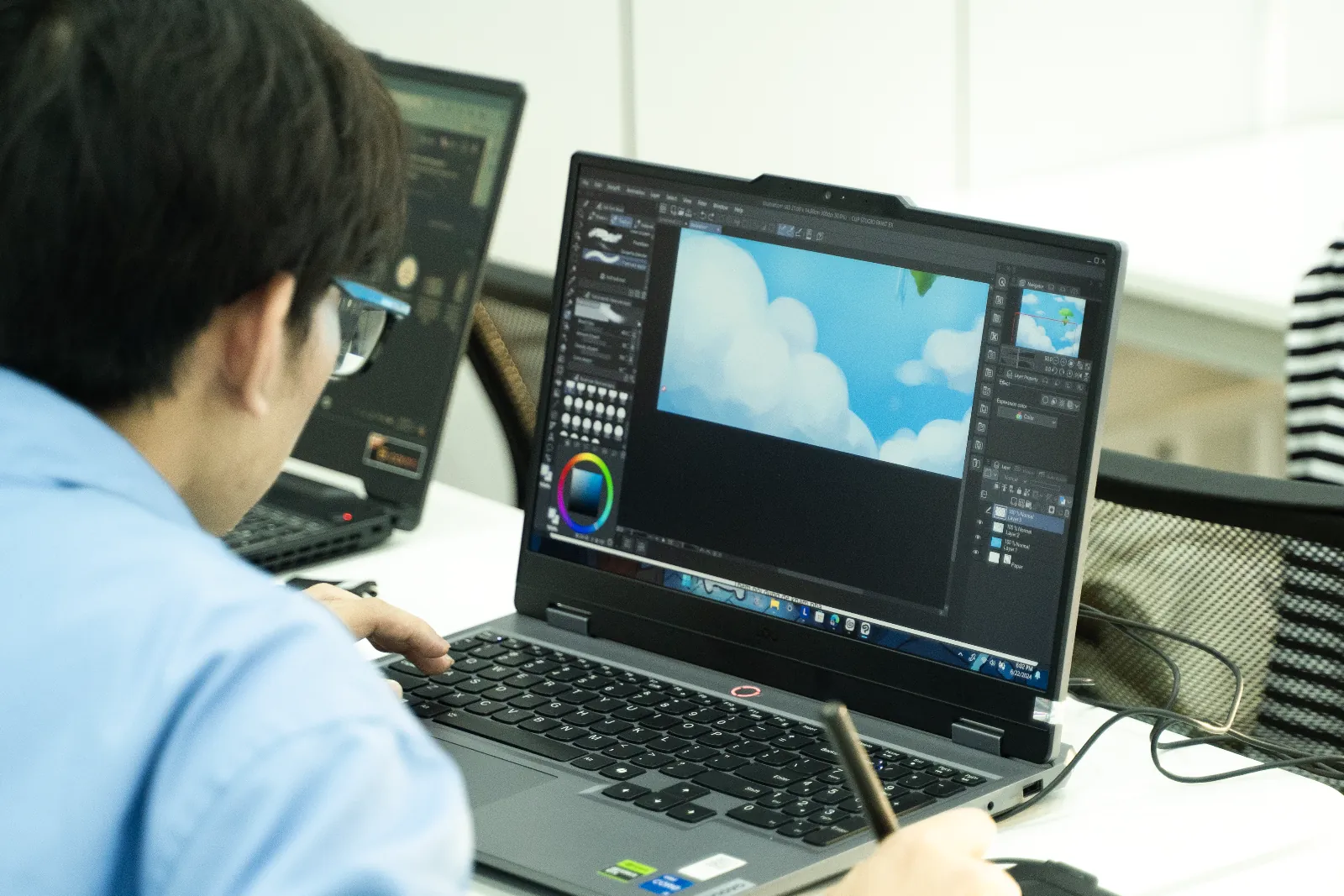 Học viên ColorME chỉnh ảnh bầu trời trên Photoshop