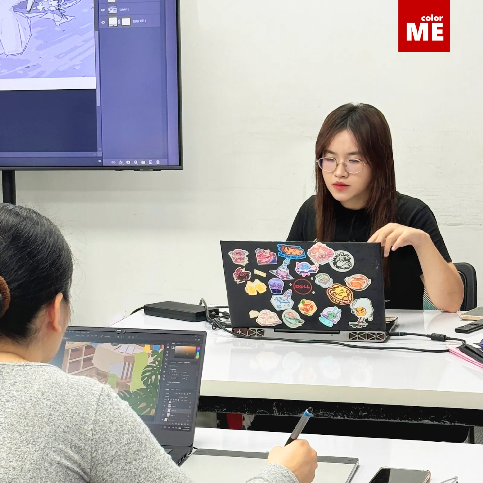 Tập trung vào bài của mình