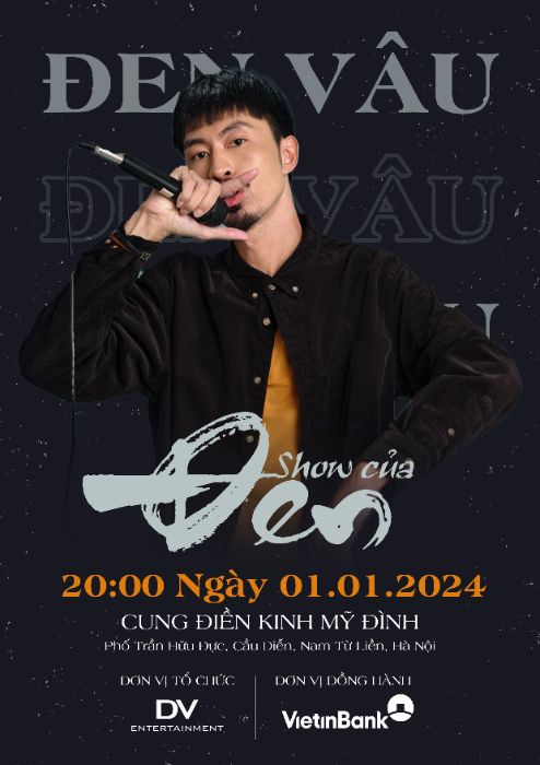 Poster Show Của Đen