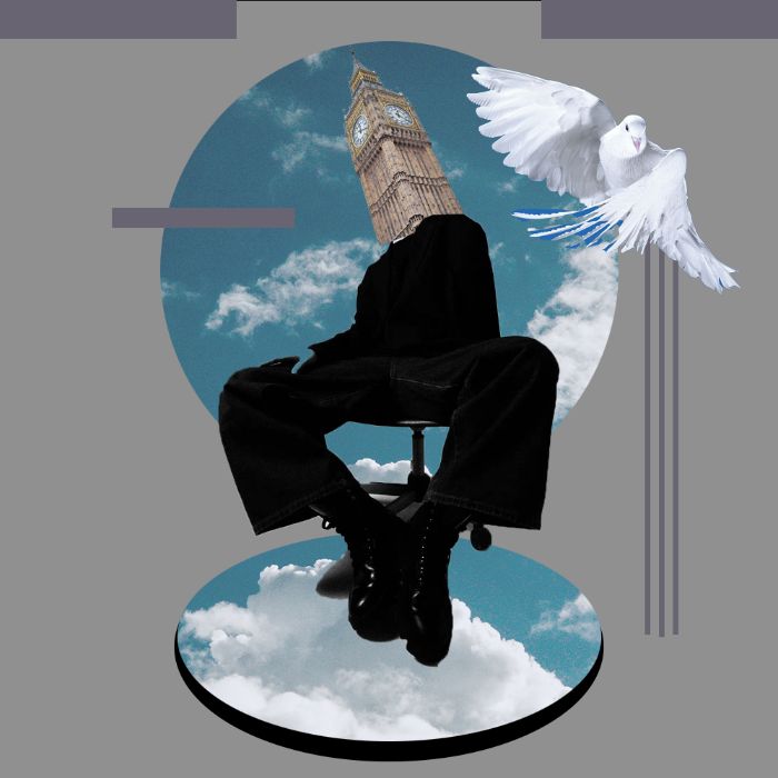 Man on chair