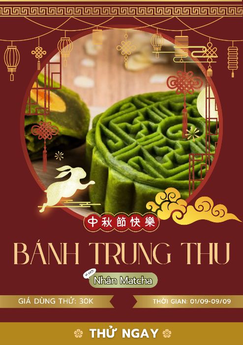 Poster bánh trung thu