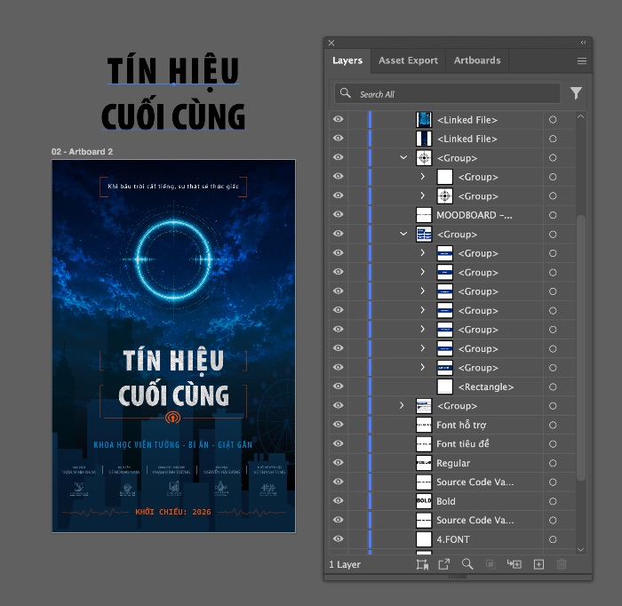 Poster film - Tín hiệu cuối cùng