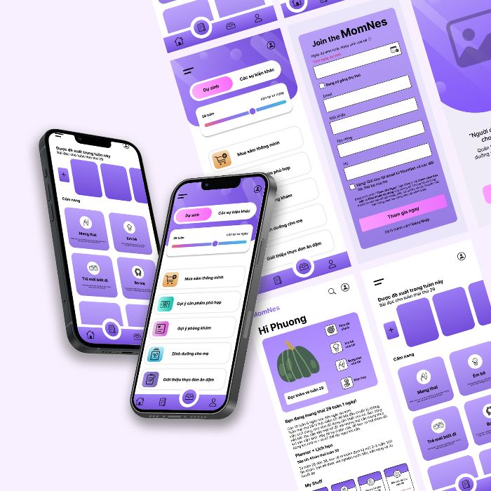 wireframe MomNes