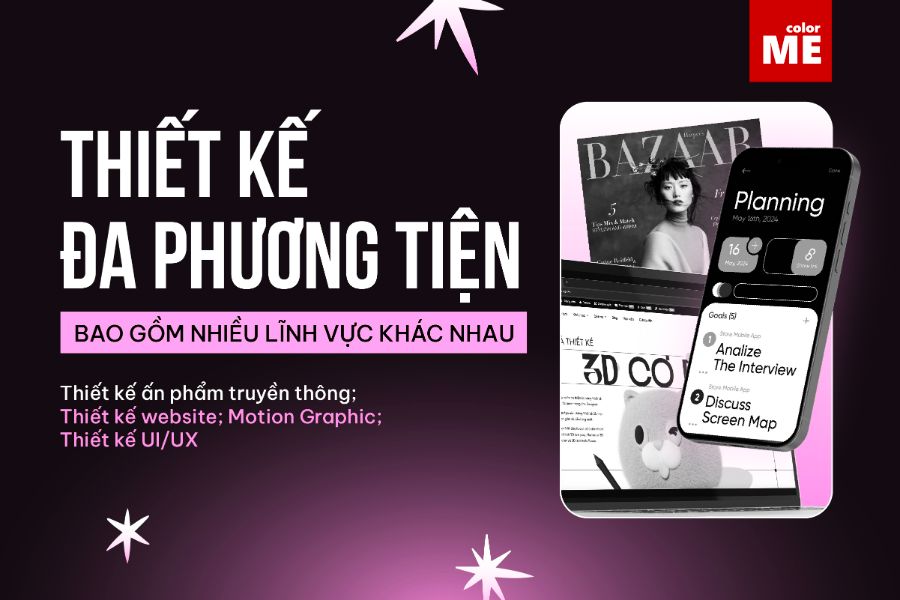 Ngành Thiết kế Đa phương tiện là gì? Phân biệt Thiết kế Đa phương tiện và Công nghệ Đa phương tiện