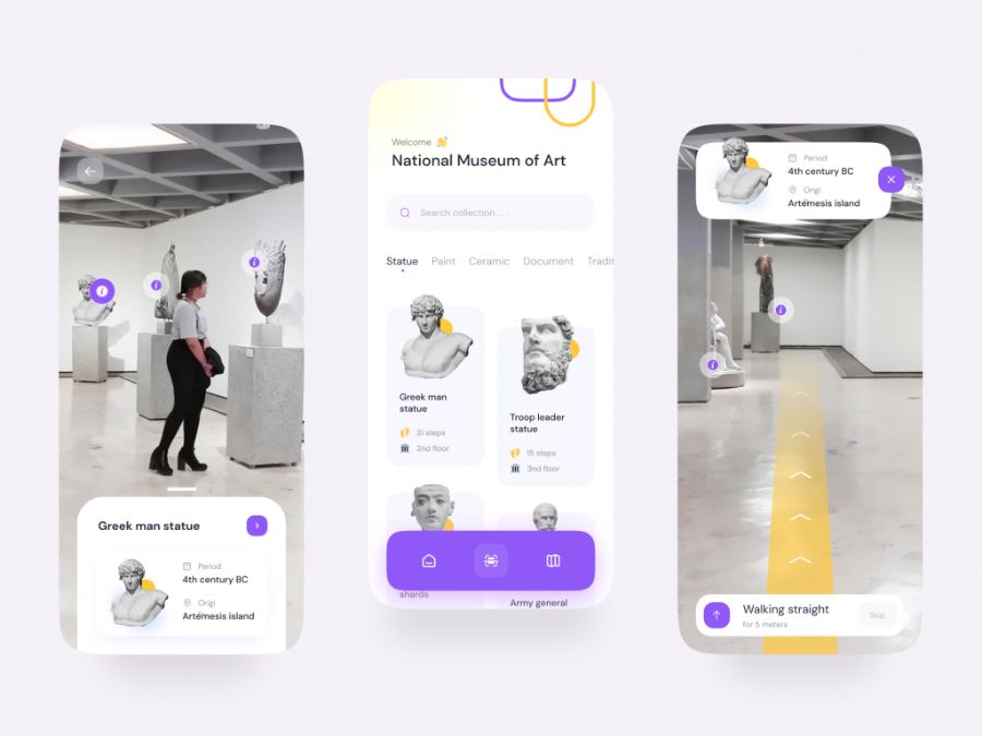 Hình ảnh website được thiết kế qua AR (nguồn: sưu tầm)