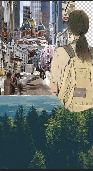 Nguyễn Thùy Trang- Collage art