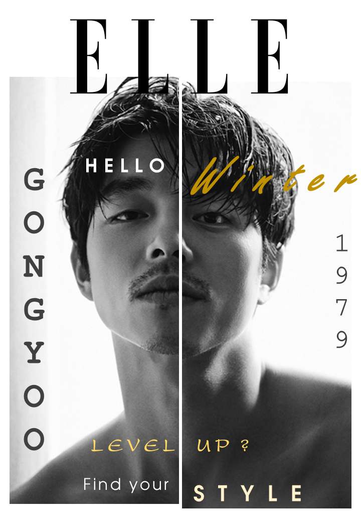 Bìa tạp chí - GongYoo <3