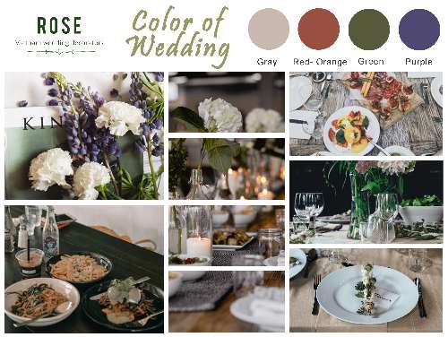 Layout - Color of wedding