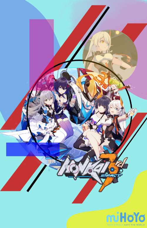 kt giữa kỳ Poster honkai impact 3rd
