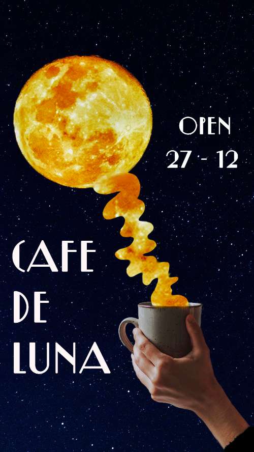 Poster cafe