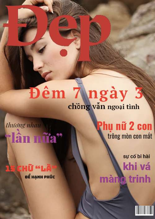 Bìa tạp chí Đẹp