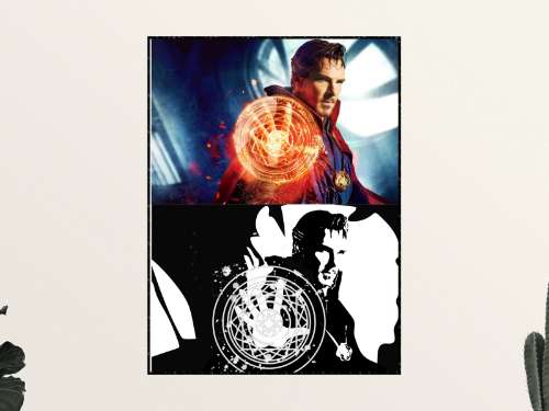 Dr.Strange (Benedict cumberbatch) - Thor (Chris Hemsworth)