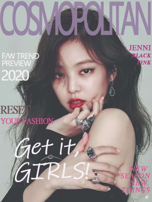 Cosmopolitan magazine cover