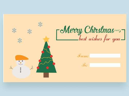 BÀI TẬP GIỮA KÌ - CHIRSTMAS CARD