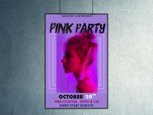 Poster for PINK PARTY 