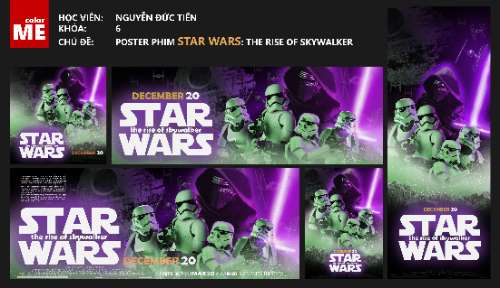 Baitapcuoiki Poster phim Starwar
