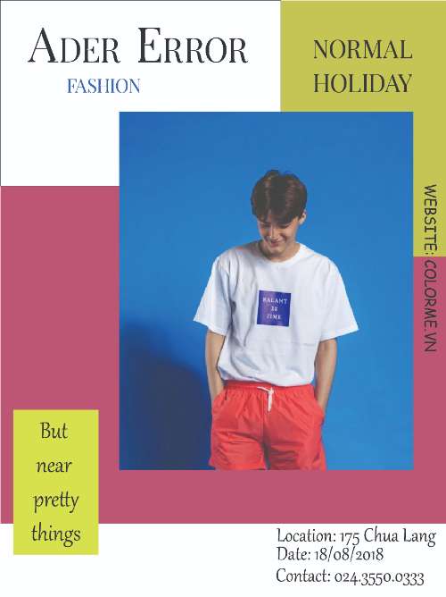 Fashion Poster sử dụng Typeface, regular tool, clipping mask và compound tool