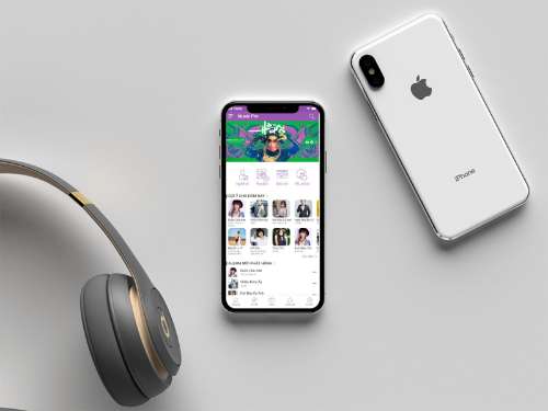 Thiết kế App music