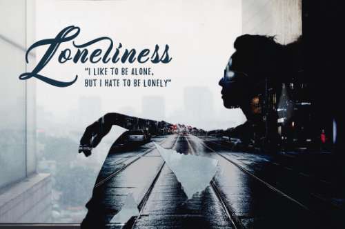 Typo + Double Exposure