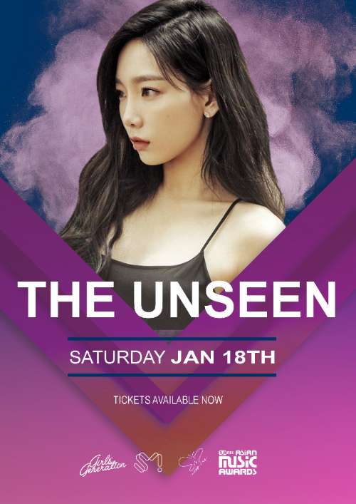 Taeyeon's latest concert - The Unseen 