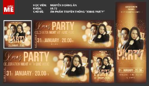 ấn phẩm truyền thông "XMAS PARTY"