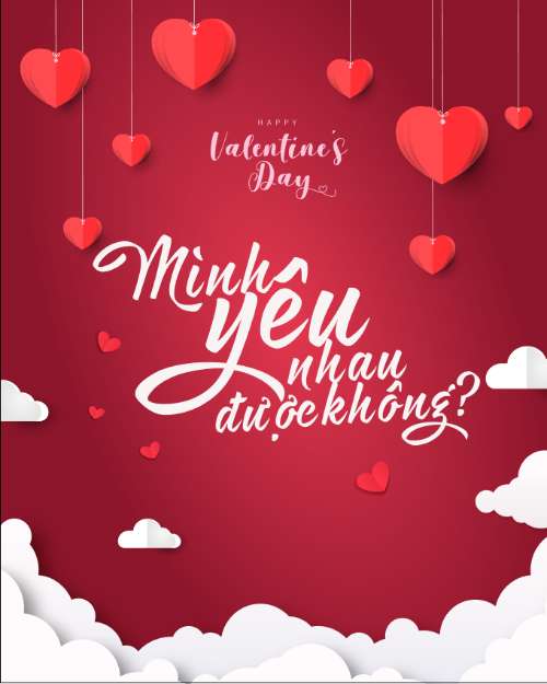 Thiệp Valentine Day
