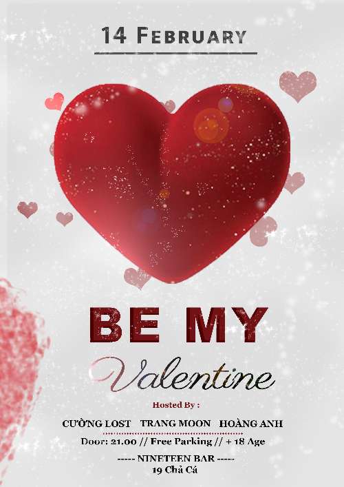 Valentine p Arty Poster
