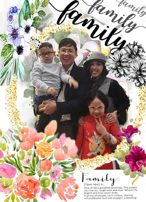 Family collage_Le