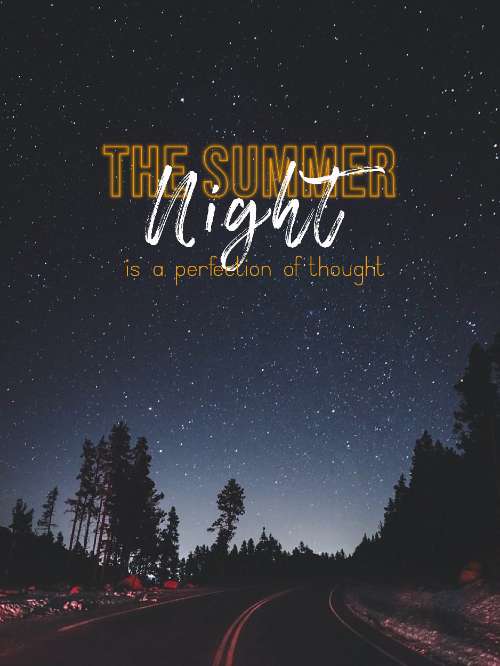 SUMMER TYPOGRAPHY