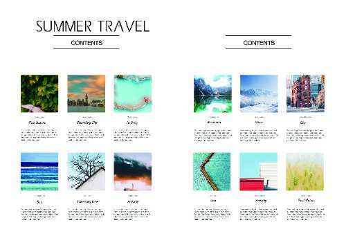 TRAVEL LAYOUT DESIGN