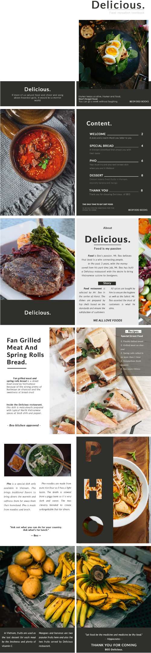 BEOFOOD LOOKBOOK