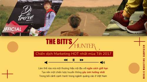 Marketing Campaign for Biti's Hunter (TET 2017)