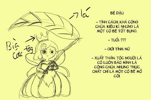 Ka Chan - Sketch nhân vật: BÉ ĐẬU