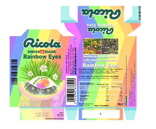 Rainbow Eyes - Ricola Candy - Cure Color Blindness