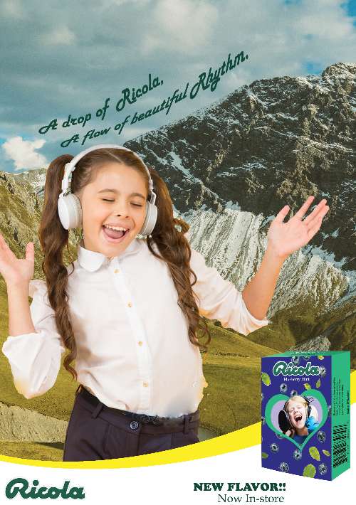 Ricola Blueberry Mint