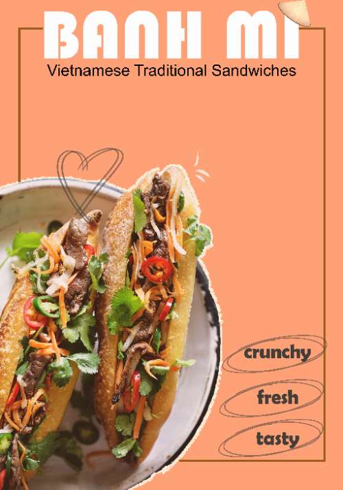 POSTER BÁNH MÌ