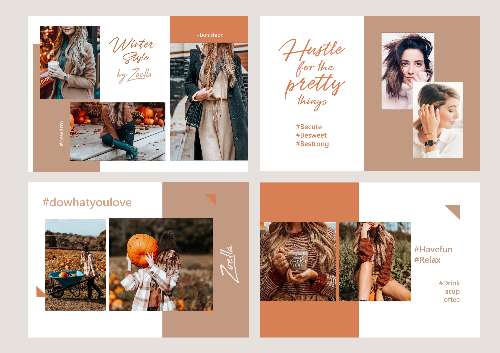 PTS-BTVN#4: Layout Design: Winter Style by Zoella