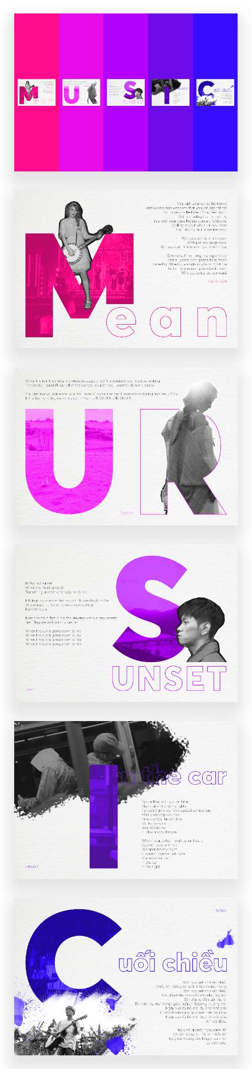 Layout: MUSIC
