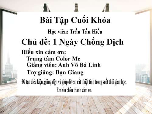1 Ngày Chông Dịch