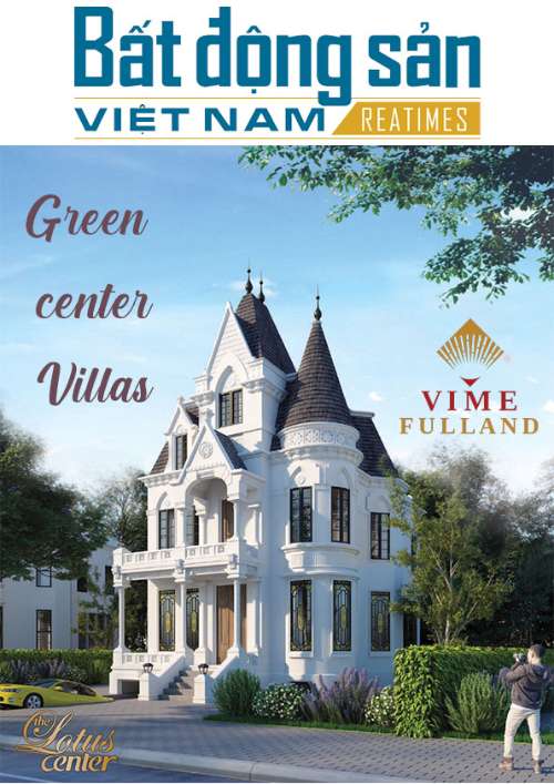 tờ bìa tạp chí BĐS giới thiệu 1 sản phẩm chuẩn bị ra mắt