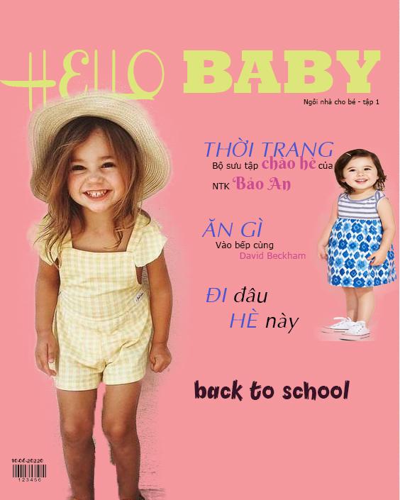 Bìa tạp chí thiếu nhi