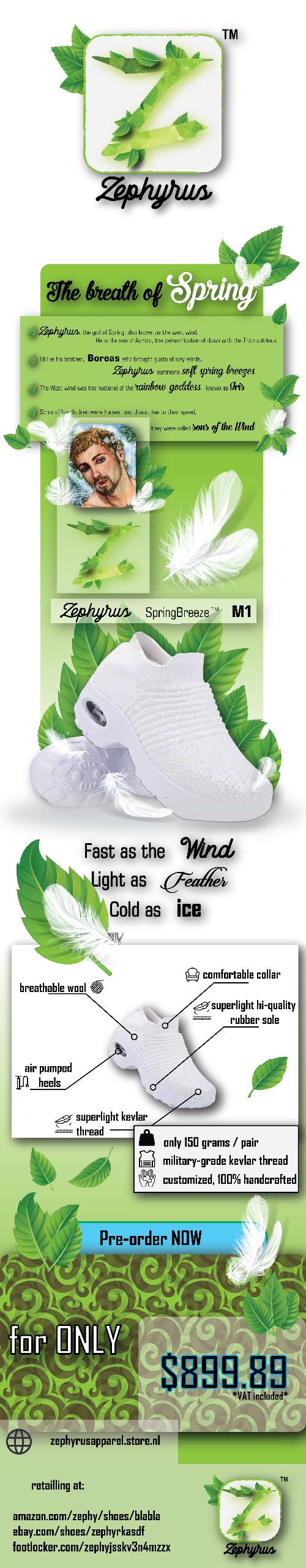 Shoe brand Logo Design, InfoGraphics...