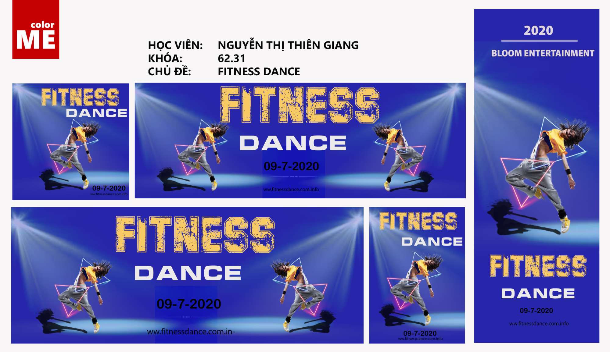 bài cuối kì- fitness dance