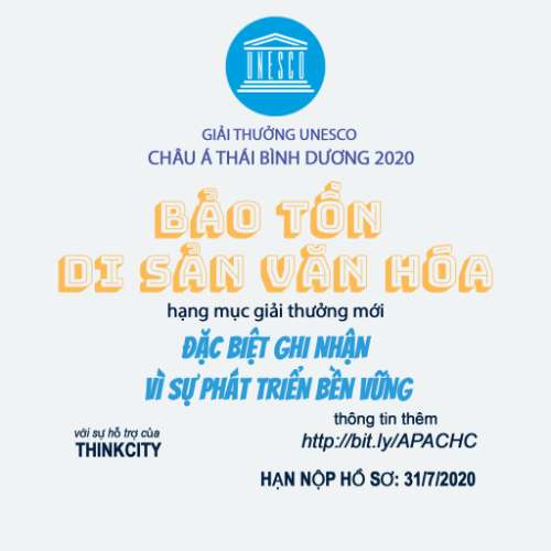 Giải thưởng UNESCO về Bảo tồn di sản văn hóa 2020