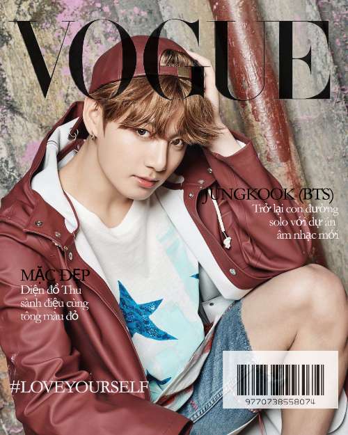 JungKook BTS trên tạp chí Vogue