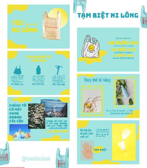Bài tập buổi 2 - Bộ 6 Layout "Tạm biệt Ni lông"