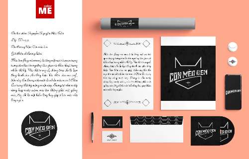 CON MEO DEN MOCKUP