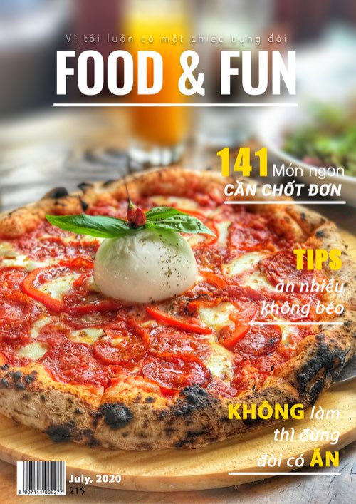 FoodMagazineCover_Lê Phương Thảo